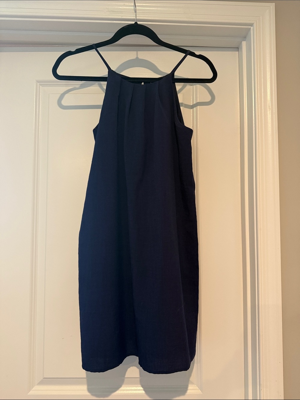 Franco Sarto Navy Halter Mini Dress